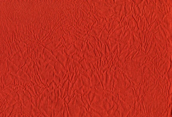 Papel vermelho amassado — Fotografia de Stock