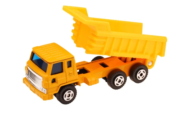 Speelgoed dump truck — Stockfoto