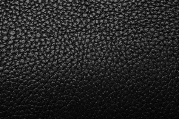 어두운 검은 가죽 백그라운드 — 스톡 사진