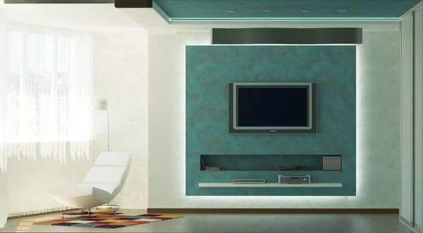 Modernt interiör vardagsrum — Stockfoto