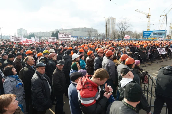 Революция в Харькове (22.02.2014 ) — стоковое фото