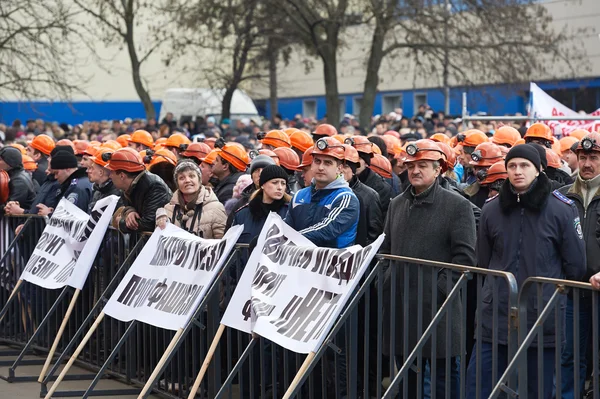 Revolución en Kharkiv (22.02.2014 ) — Foto de Stock