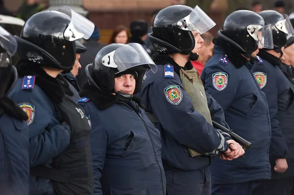 Революция в Харькове (22.02.2014 ) — стоковое фото