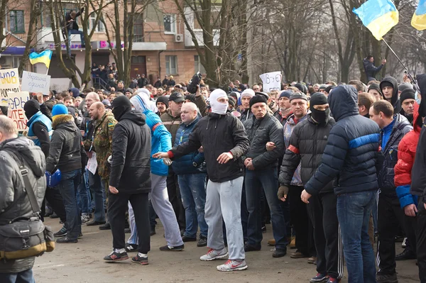 Revoluția din Harkov (22.02.2014 ) — Fotografie, imagine de stoc