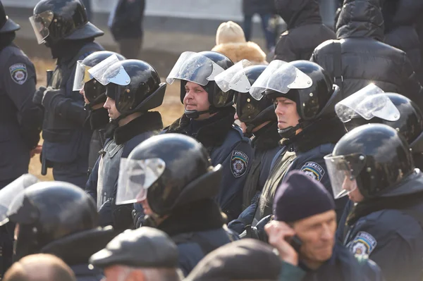 Revolución en Kharkiv (22.02.2014 ) — Foto de Stock