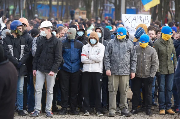 Революція в Харкові (22.02.2014) — стокове фото
