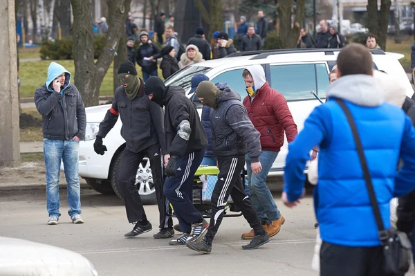 Revolución en Kharkiv (22.02.2014 ) —  Fotos de Stock