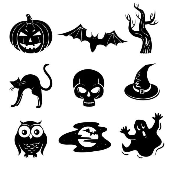 Halloween set — Stock Vector