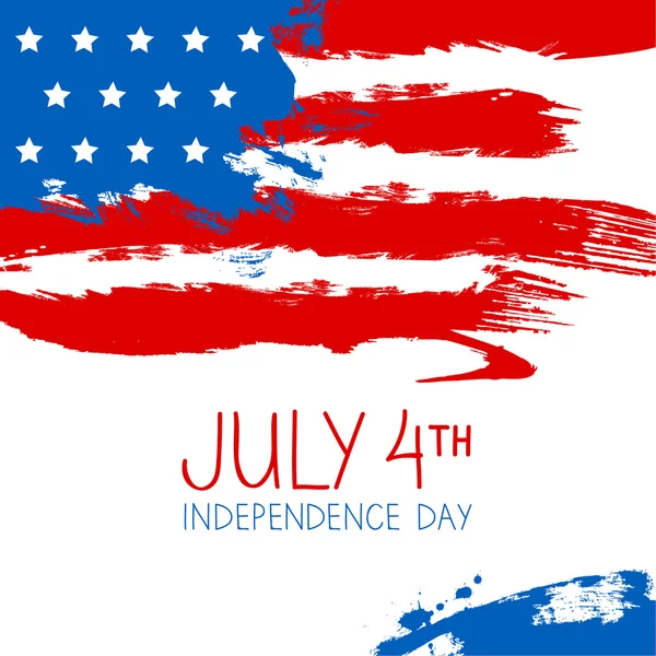 Amerikan bayrağı splash background. Bağımsızlık günü tasarım