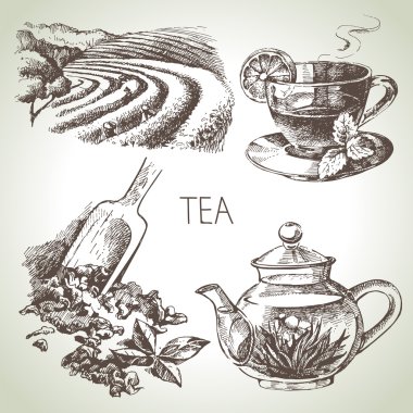 Çay takımı.