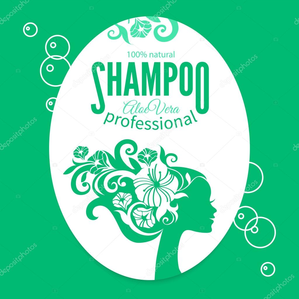 Shampoo women label