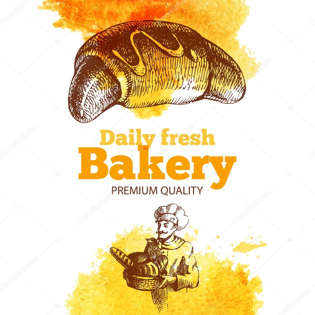 Bakery Vintage illustration