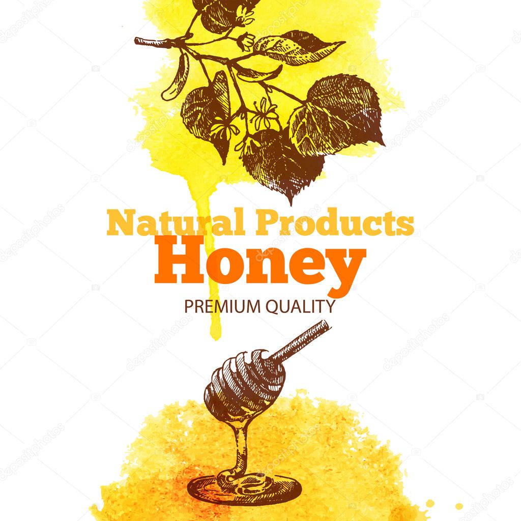 Honey background