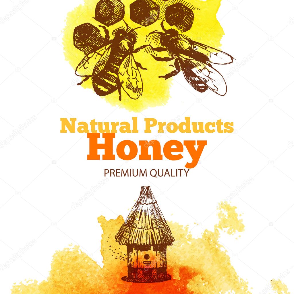 Honey background