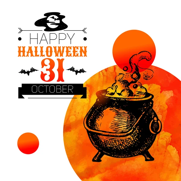 Halloween sfondo — Vettoriale Stock