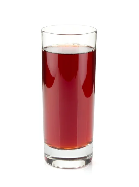 Jus de grenade dans un verre — Photo