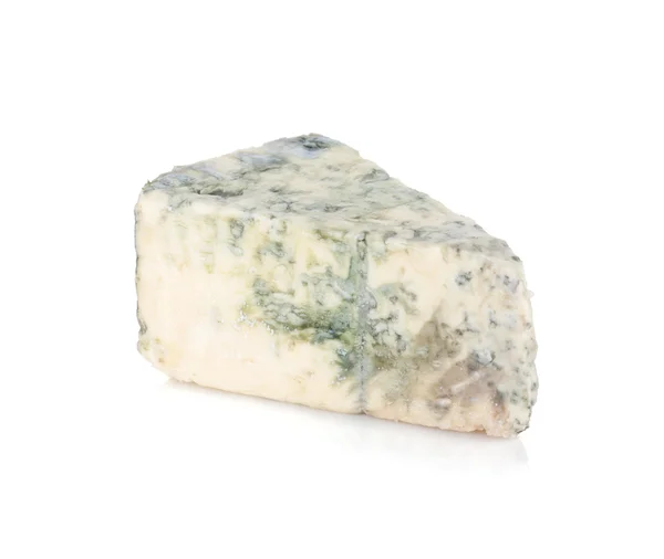 A piece of soft blue cheese — Stock Photo, Image