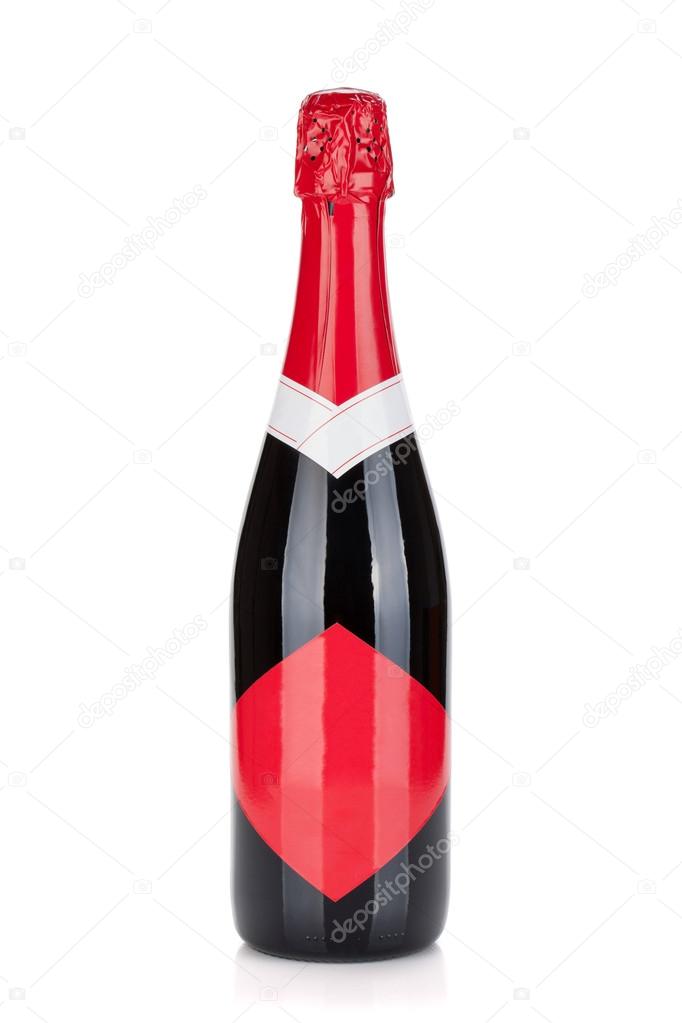 champagne etiquette rouge