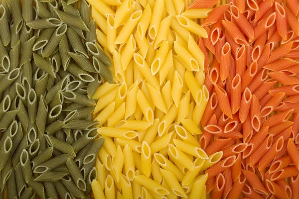 Pasta Italian flag — Stock Photo, Image