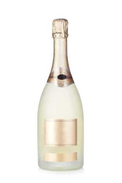 Champagne brut flaska — Stockfoto