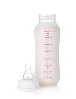 Biberon ve emzik kız için