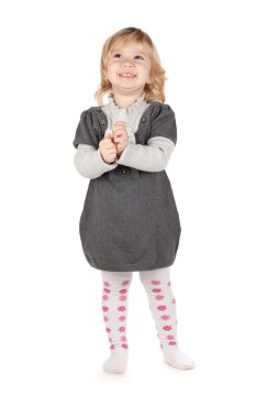 gülümseyen kız bebek