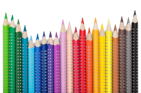 Various colour pencils — Stock Photo, Image