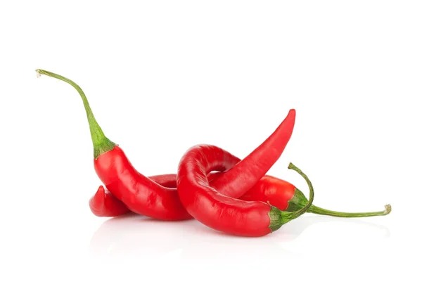 Rote Chilischoten — Stockfoto