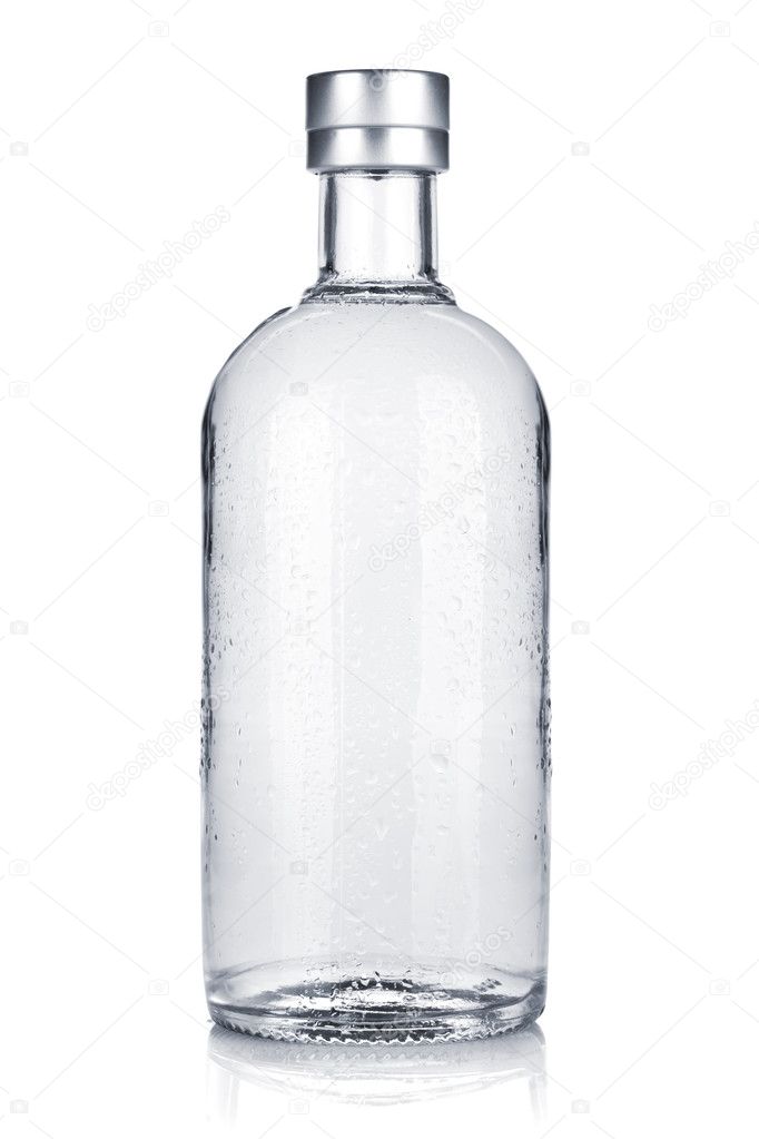 Bottle of russian vodka