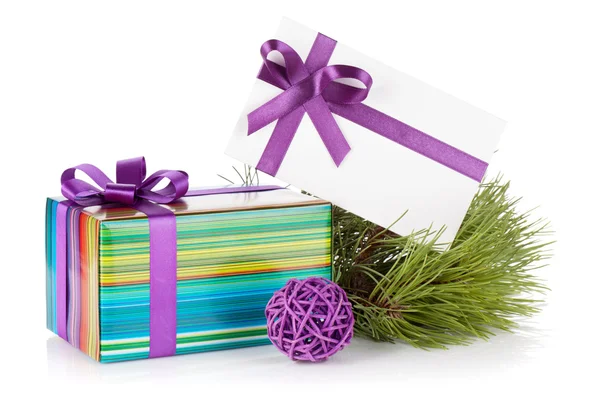 Christmas gift box — Stock Photo, Image