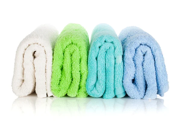 Multicolored towels — Stock Photo, Image