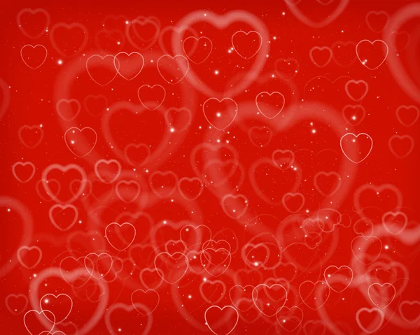 Aftelkalender voor Valentijnsdag abstracte achtergrond — Stockfoto