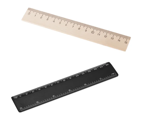 Two rulers — Stock Photo, Image