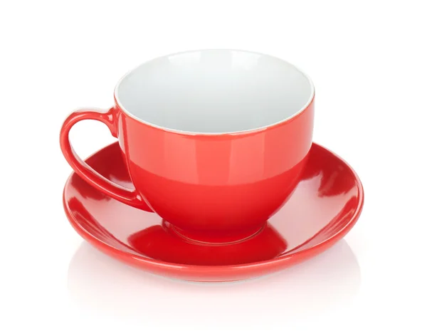 Taza de café rojo — Foto de Stock