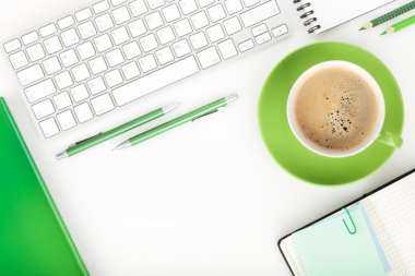 Kahve Kupası ve ofis malzemeleri