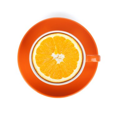 çay Kupası olgun turuncu