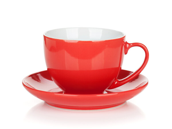 Red coffee cup