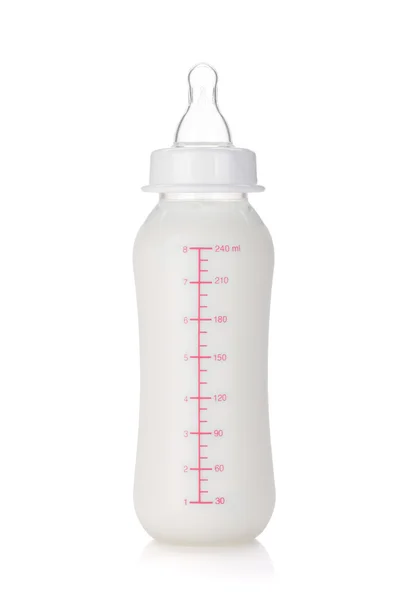 Babyflasche für Mädchen — Stockfoto