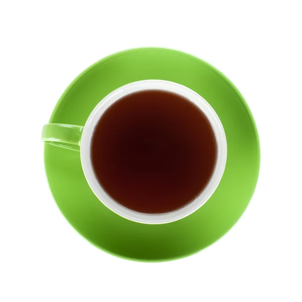 Πράσινο φλιτζάνι τσάι — Φωτογραφία Αρχείου