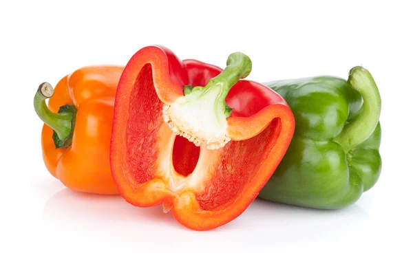 Colorful bell peppers — Stock Photo, Image