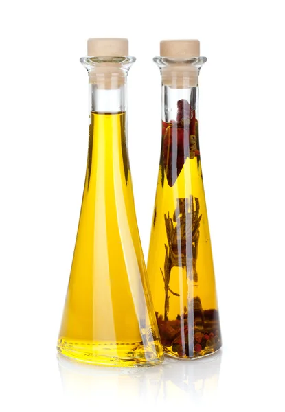 Frascos de aceite — Foto de Stock