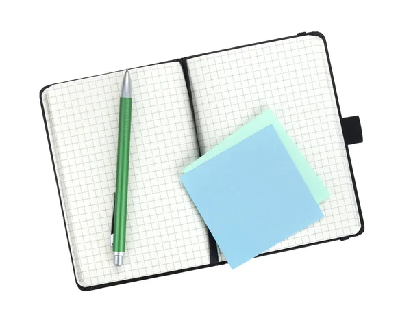 Office organizer and pen — Stock Photo, Image