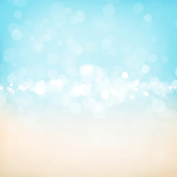 Deniz maliyet ile bokeh doğa arka plan bulanık