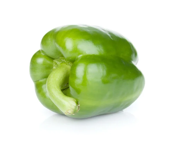 Green bell pepper — Stock Photo, Image