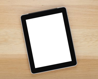 boş ekran ile dokunmatik ekran tablet bilgisayar