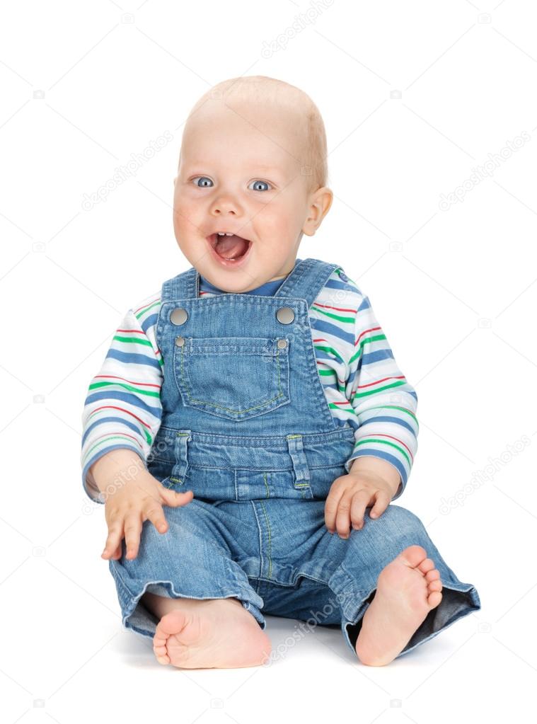 small cute baby boy
