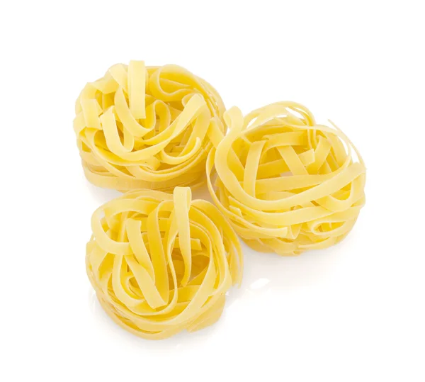 Fettuccine nest pasta — Stock Photo, Image