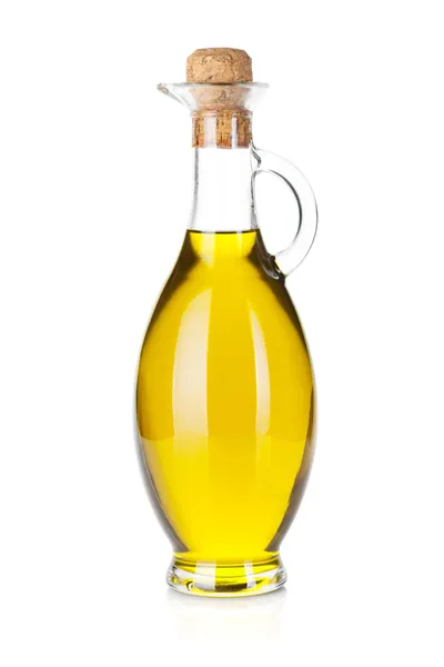 Aceite de oliva botella — Foto de Stock