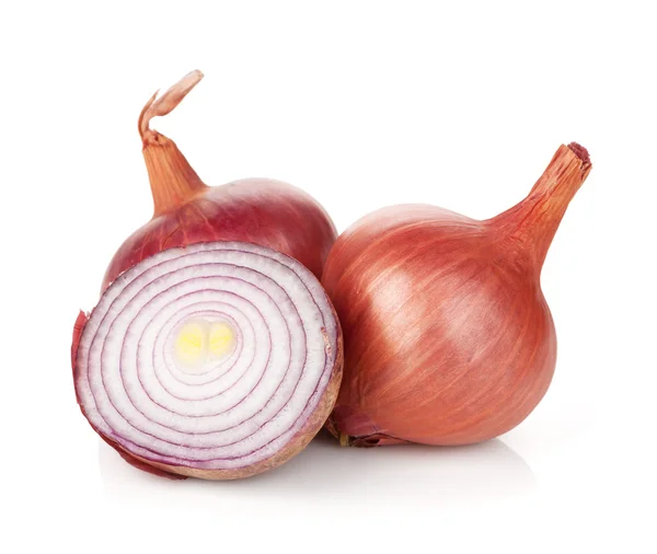 Fresh ripe red onion — Stock Photo, Image