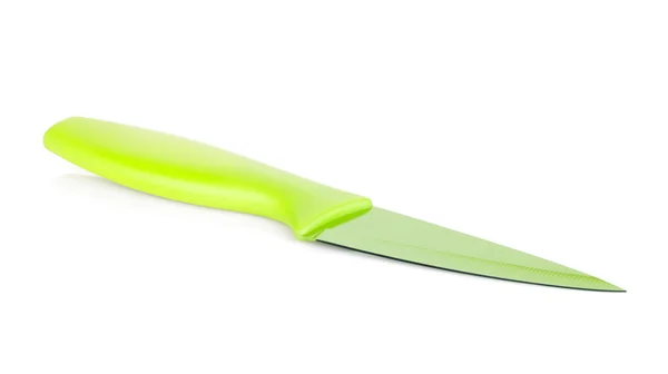 Цветной кухонный нож — стоковое фото